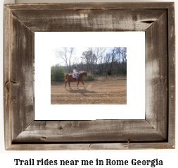 trail rides near me in Rome, Georgia